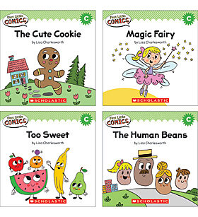 First Little Comics Levels C & D (Multiple-Copy Set) by Liza