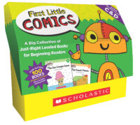  First Little Comics Parent Pack: Levels A & B: 20 Funny Books  That Are Just the Right Level for New Readers: 9781338180268: Charlesworth,  Liza: Books