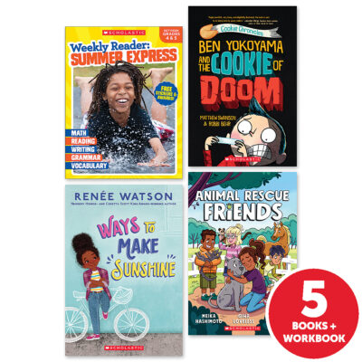 My Books Summer & Summer Express Workbook Grade 4 Fiction 5-Book Pack