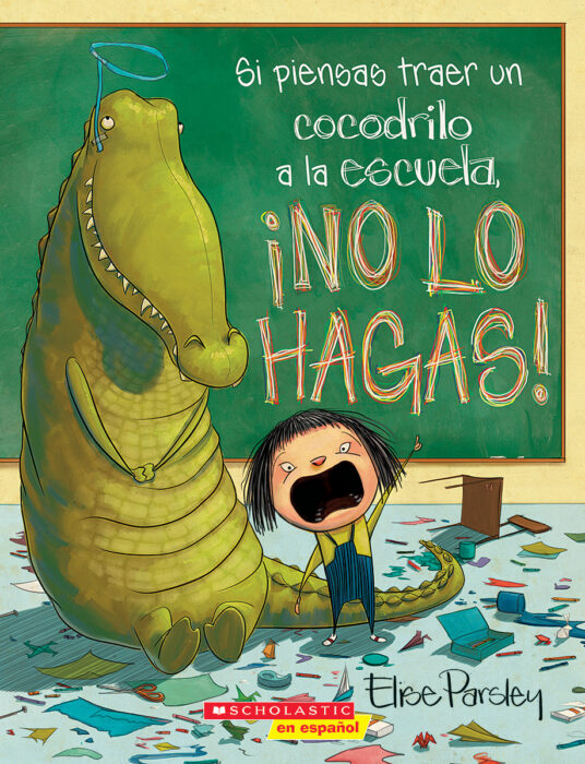 Si piensas traer un cocodrilo a la escuela, ino lo hagas!