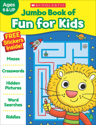 Jumbo Book of Fun for Kids Workbook
