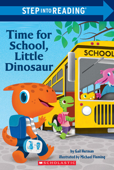 Step Into Reading Step 1 Time For School Little Dinosaur By Gail Herman