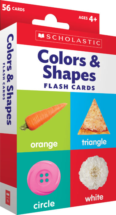 Great for Home Learning! Colours & Shapes Flash Cards 