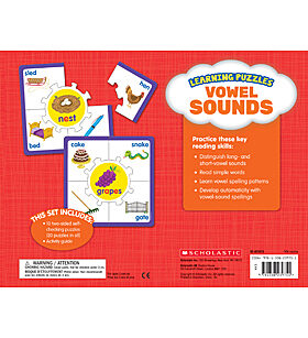 Learning Puzzles: Vowel Sounds