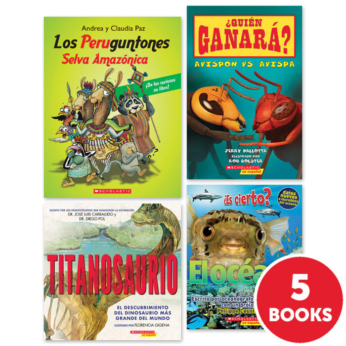My Books Summer Spanish Grade 4 Nonfiction Pack