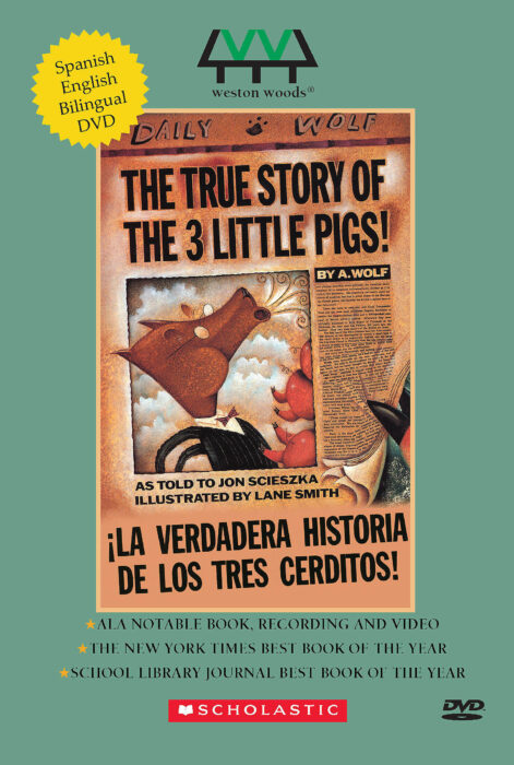 The True Story Of The 3 Little Pigs / La Verdadera Historiade los Tres Creditos!