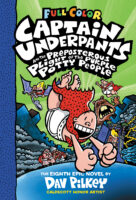 Captain Underpants and the Preposterous Plight of the Purple Potty People (#8) (Color Edition)
