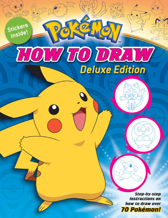 Pokemon How-to-Draw! Kit: Starting With All-Stars!: Press, Pikachu:  9781604381689: : Books