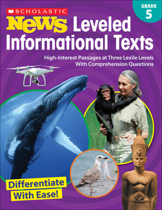 Scholastic News Leveled Informational Texts, Grade 5