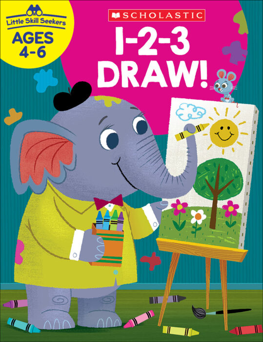 Little Skill Seekers 123 Draw! Workbook by