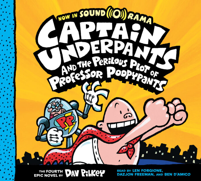 Captain Underpants and the Perilous Plot of Professor Poopypants (#4) (Audio CD)