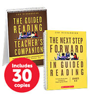 The Next Step Forward In Guided Reading and The Guided Reading Teacher's Companion Pack (30-copy pack)