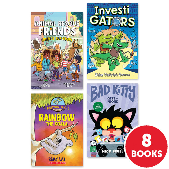 Graphic Chapter Books Collection Grades 2-4