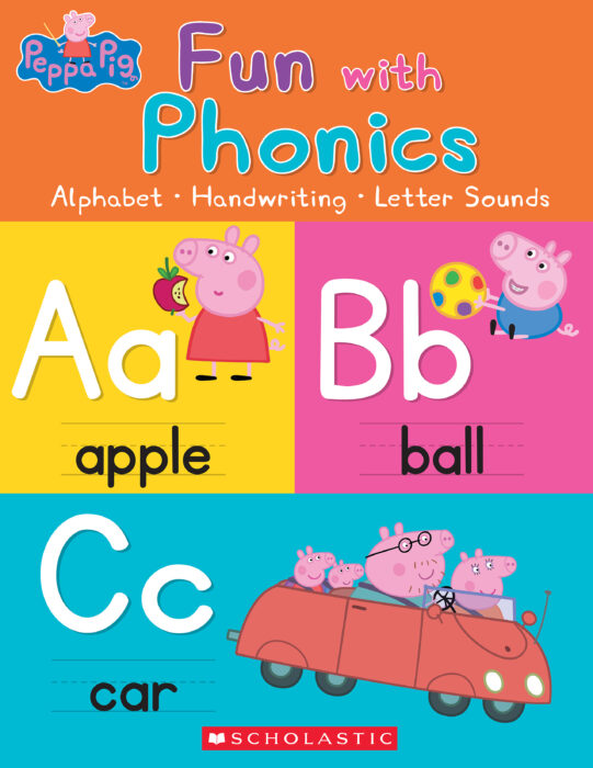 Peppa Pig: Fun with Phonics Early Learning Workbook by Quinlan B. Lee The  Scholastic Teacher Store