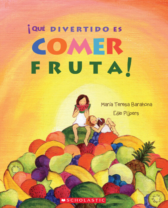 ¡Qué divertido es comer fruta!