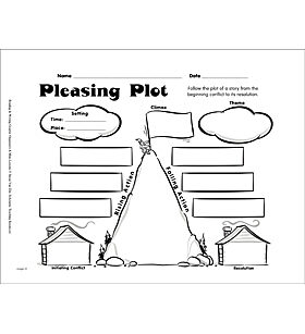 Reading Graphic Organizer: Pleasing Plot by