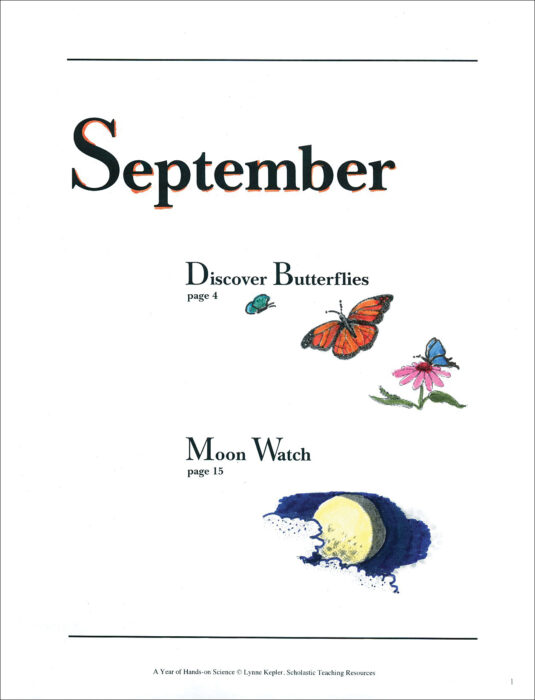 Discover Butterflies/Moon Watch: Hands-On Science
