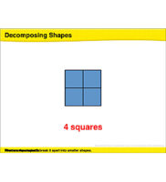 Math Review: Decomposing Shapes, Halves