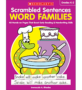 Scrambled Sentences: Word Families