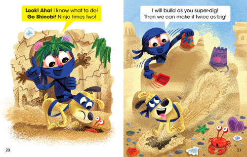 Ninja on the Farm (Moby Shinobi: Scholastic Reader, Level 1)