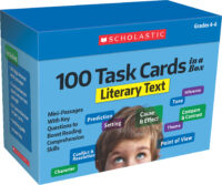 100 Task Cards in a Box: Literary Text