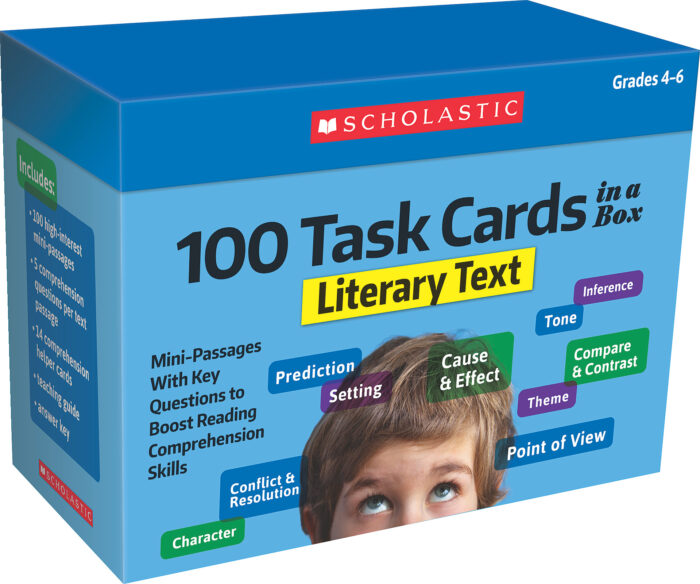 100 Task Cards in a Box: Literary Text