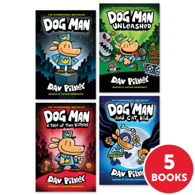 Dog Man Books 1-5 (Hardcover)