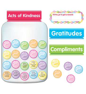 Kindness & Gratitude Jar Bulletin Board