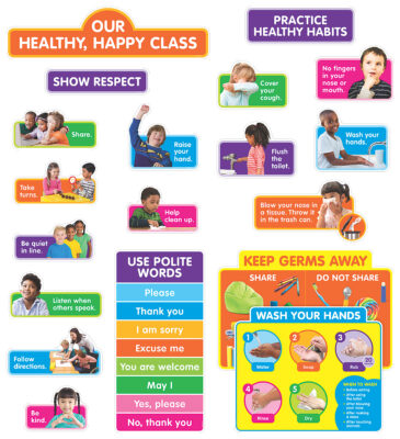 ISBN 9781338626261 product image for Our Healthy, Happy Class Bulletin Board | upcitemdb.com