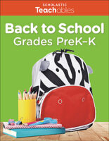 Back to School Grades PreK–K Pack