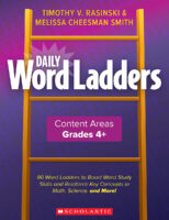 Daily Word Ladders Content Areas Grades 4-6