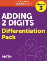 Adding 2 Digits Grade 3 Differentiation Pack