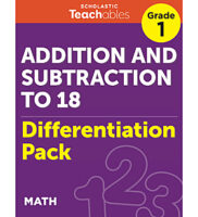 Addition & Subtraction to 18 Grade 1 Differen...
