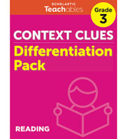 Context Clues Grade 3 Differentiation Pack