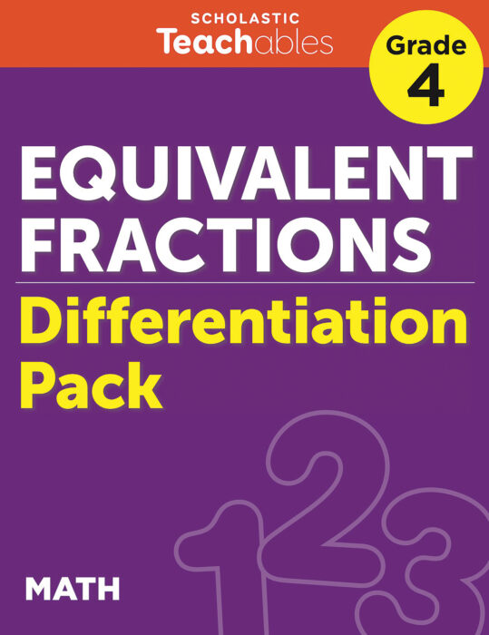 Equivalent Fractions Grade 4 Differentiation Pack