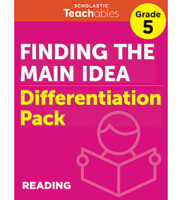 Finding the Main Idea Grade 5 Differentiation...