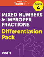 Mixed Numbers & Improper Fractions Grade 4 Di...