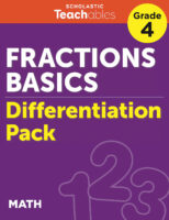 Fractions Basics Grade 4 Differentiation Pack