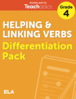 Helping & Linking Verbs Grade 4 Differentiati...