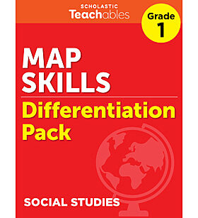 Map Skills Grade 1 Differentiation Pack
