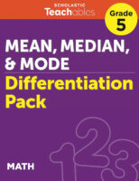 Mean, Median, Mode Grade 5 Differenti...
