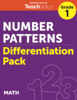 Number Patterns Grade 1 Differentiation Pack