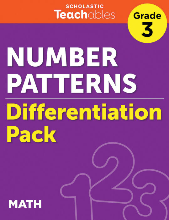 Number Patterns Grade 3 Differentiation Pack