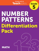 Number Patterns Grade 5 Differentiation Pack