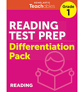Reading Test Prep Grade 1 Differentiation Pack