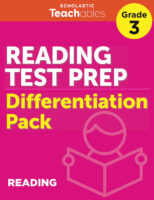Reading Test Prep Grade 3 Differentiation Pack