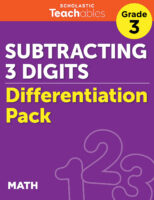 Subtracting 3 Digits Grade 3 Differentiation ...