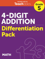 4-Digit Addition Grade 5 Differentiation Pack