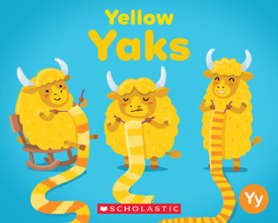 Alphabet Book: Yellow Yaks: YY