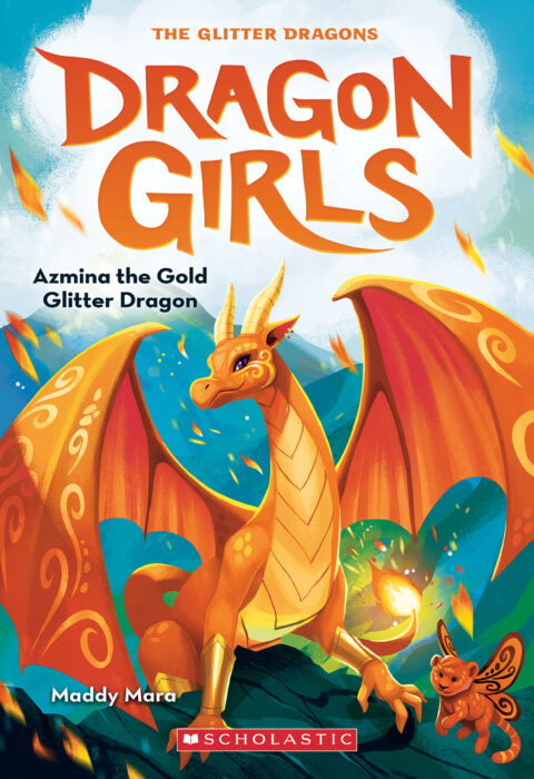 Dragon Girls #1: Azmina the Gold Glitter Dragon
